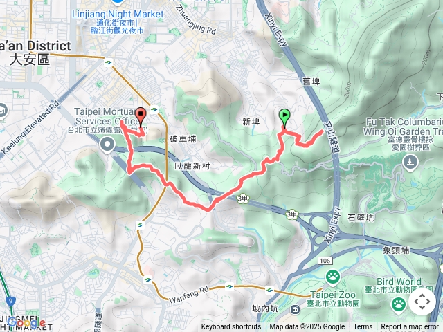 2024台北大縱走6(1/2) 瑞雲街口-富陽自然生態公園