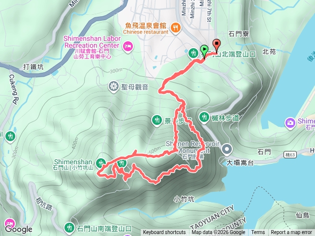 115.8.16小百岳24:石門山好漢坡上景春下預覽圖