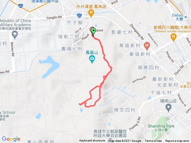 大寮鳳凰山輕健行