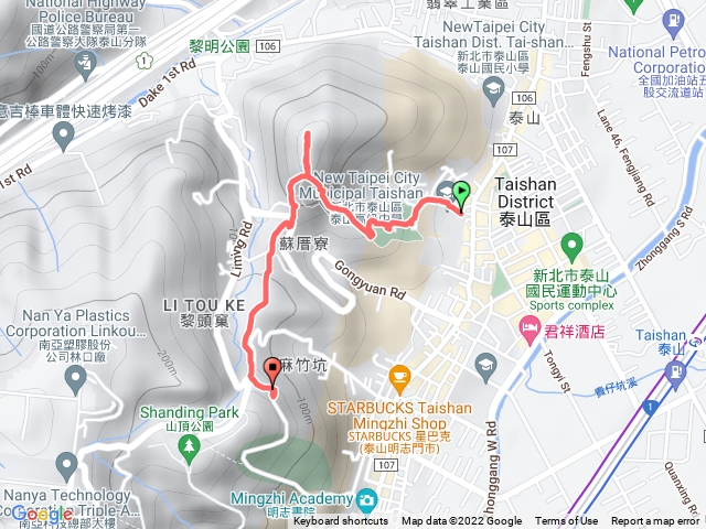 尖凍山登山步道-瓊仔湖步道-崎頭古道2022.12.31