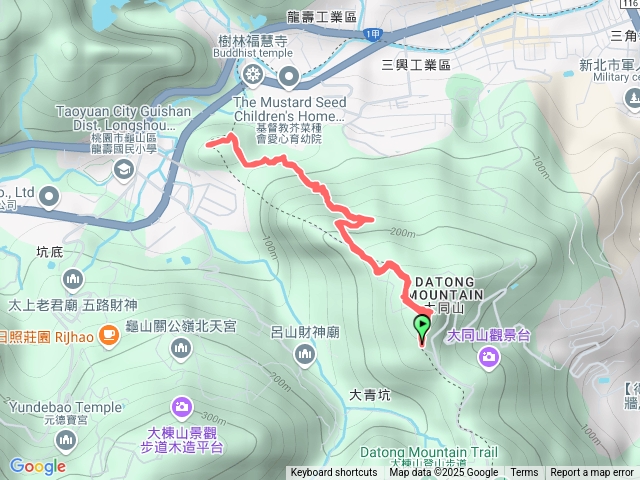 三角埔頂山-迴龍尖山(來回+綁繩）