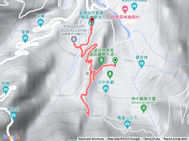 阿龍尋寶任務溪頭森林浴步道20230702