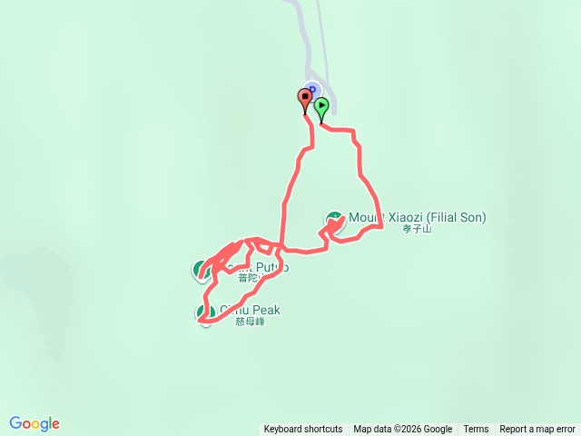 平溪山孝子山、慈母峰、普陀山小8型預覽圖