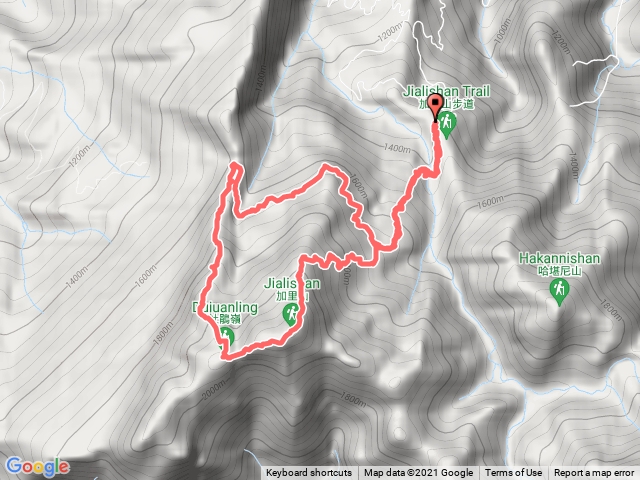加里山 杜鵑嶺 P型
