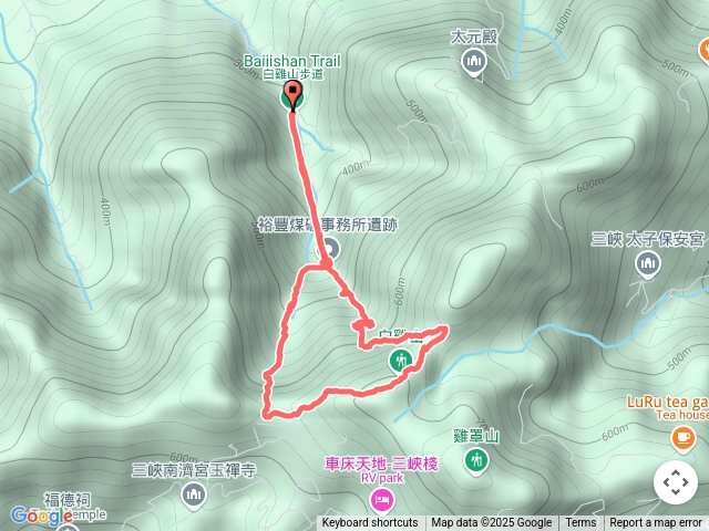三峽白雞山步道健行