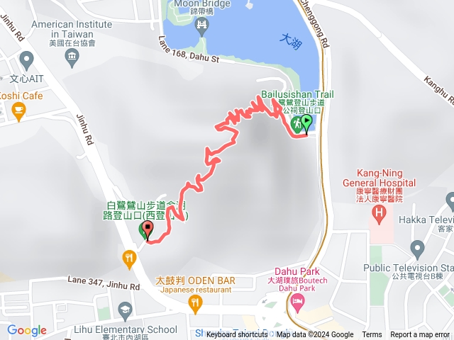內湖白鷺鷥山步道