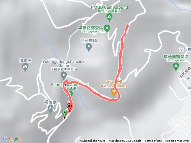 跑馬古道散步