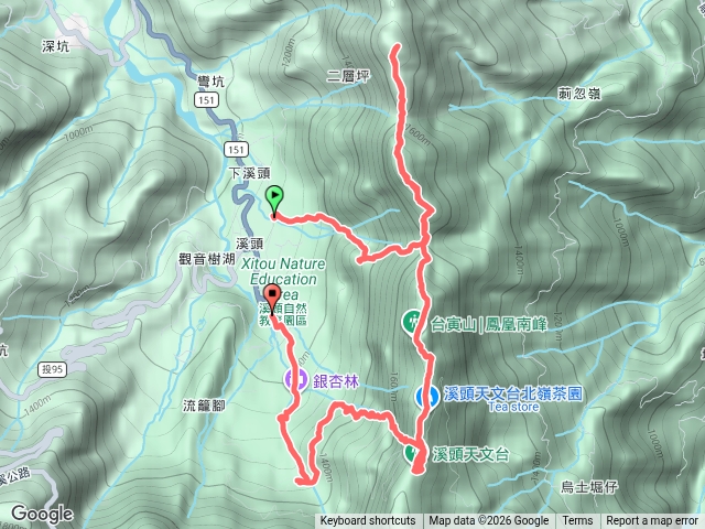 溪頭鳳凰山加天文台預覽圖