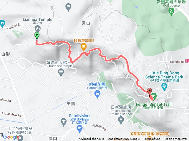 鳳崎落日回程