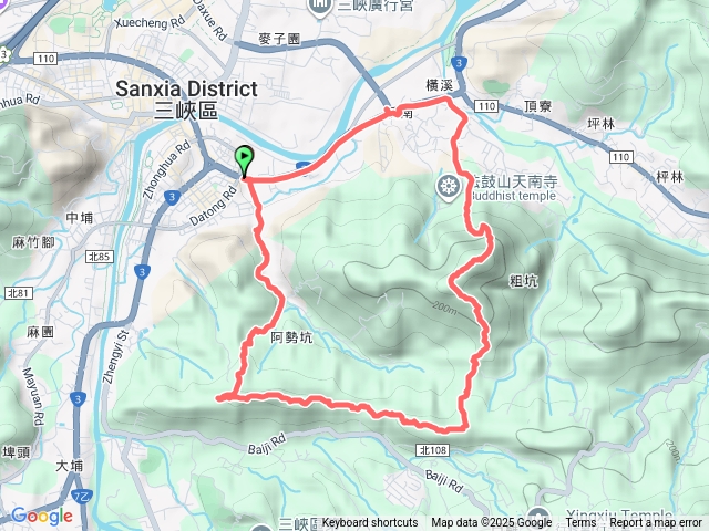 溪南尖王公坑山