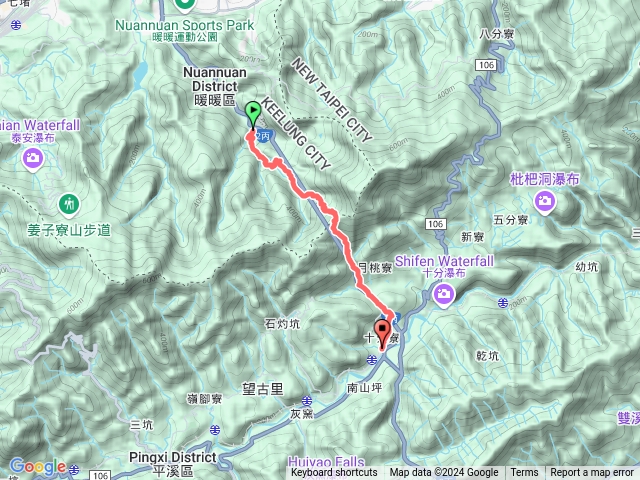 暖東峽谷十分老街