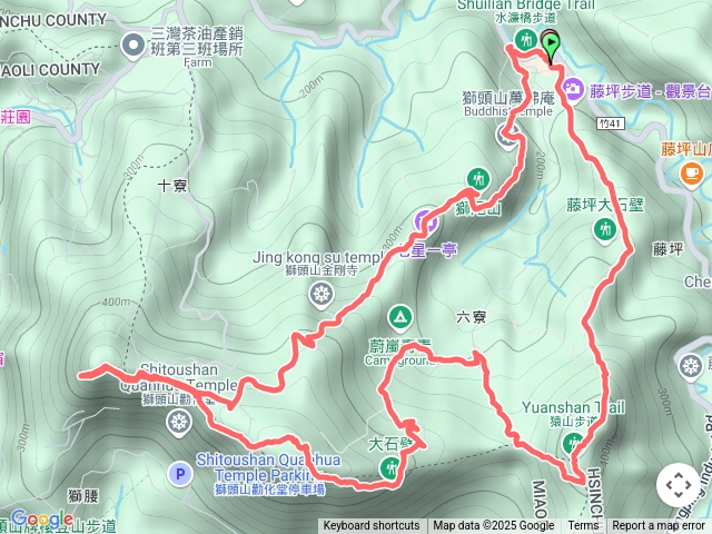 猿山獅頭山獅尾山O形預覽圖