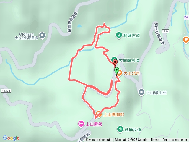 逃學古道，騎龍古道