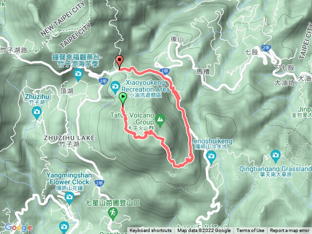 22/11-17小油坑-七星主東峰-夢幻湖-小油坑