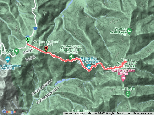 玉山主峰