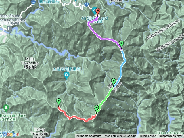 1120225-28 逆彎刀縱走~北大武山、茶埔岩山、霧頭山、霞迭爾山