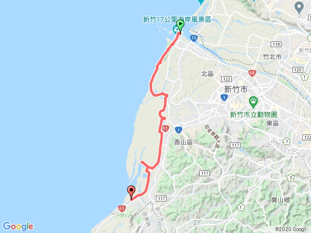 新竹17公里海岸線步道