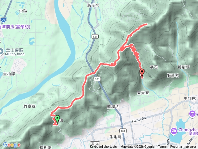 靈月縱走（雷音寺上，月光山下）預覽圖