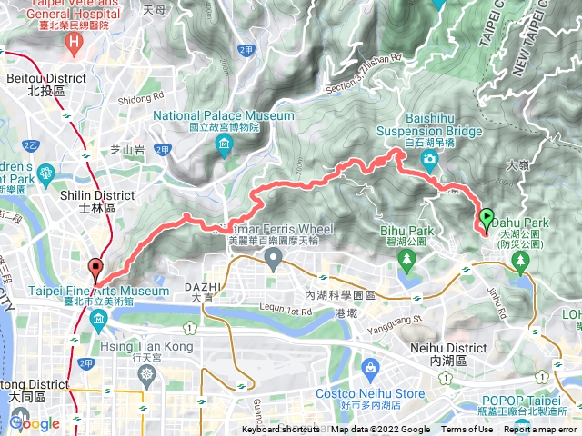 內湖 內溝溪親水公園 - 圓山