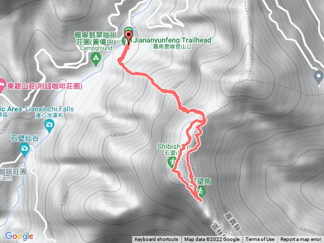 20221014嘉南雲峰、石壁山登山步道