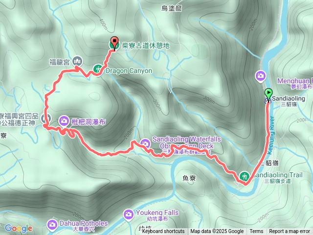 新北－臺灣百大必訪步道三貂嶺瀑布群步道20250714152918