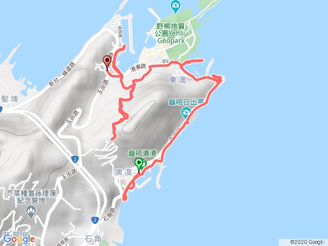 野柳里登山步道、駱駝峰、維納斯海岸1090822