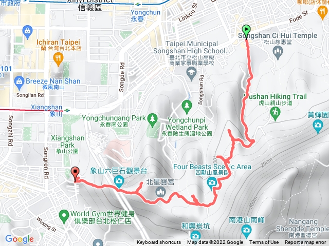 四獸山步道