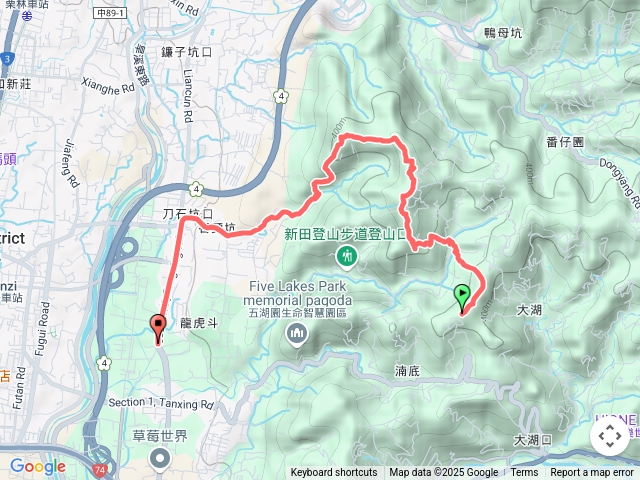 大湖山,聚興山，林牛山
