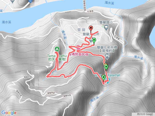 雙龍瀑布 健行