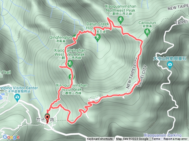 小觀音山大O型（神勇坡很滑）