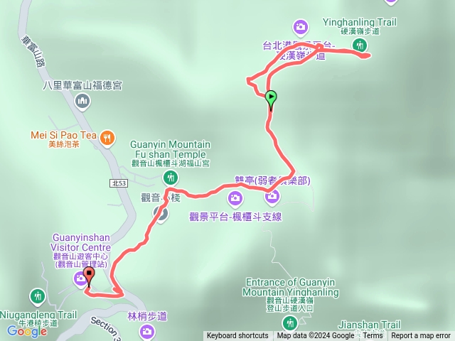 觀音山硬漢步道預覽圖