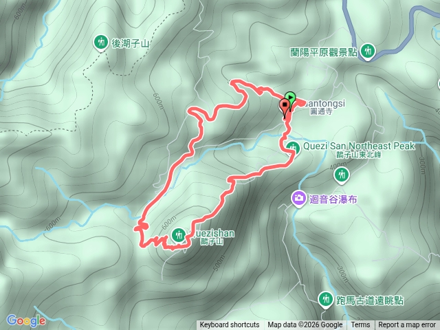 礁溪鵲子山