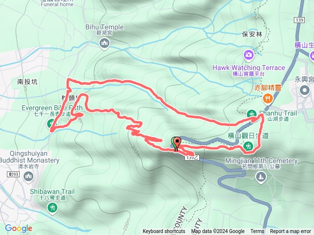 20241209~長青步道→山湖步道→橫山觀日步道O型走預覽圖