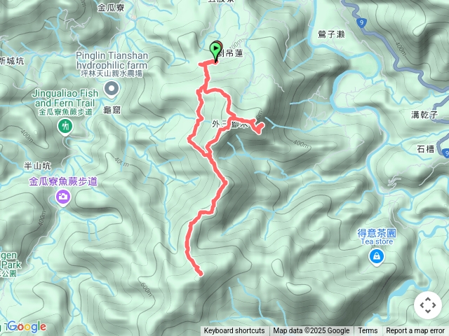 坪林倒吊三山-倒吊蓮山-倒吊嶺-倒吊嶺東峰-大林油杉巨木-倒吊子山預覽圖