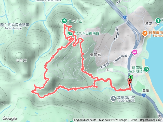 翡翠灣_玉田古道_北八斗山_北八斗山東南峰