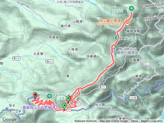 雲嘉五連峰預覽圖