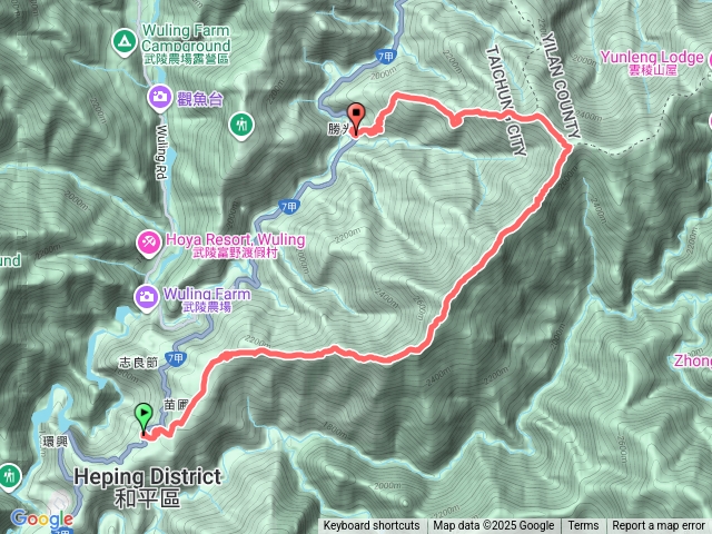 平多縱走預覽圖