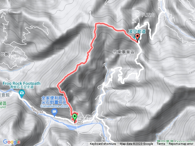 2023.10.11那羅社區-那羅山-煤源山下凌空廊道