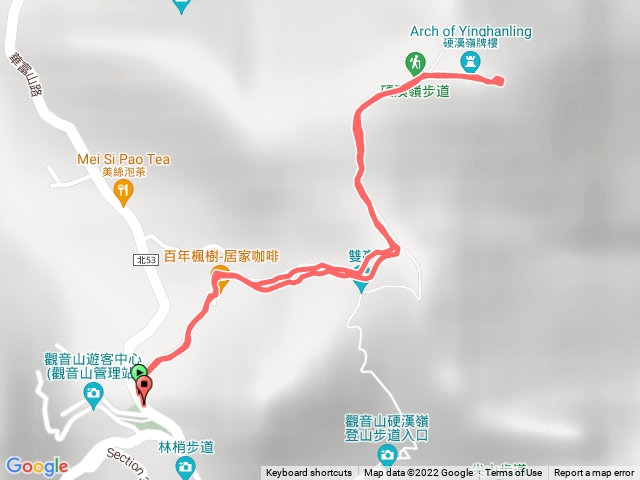 新北五股觀音山來回