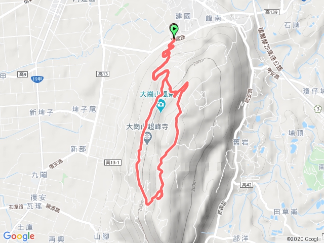 大崗山環狀20191224