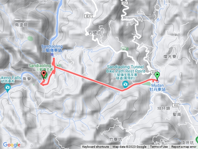 1120413三瓜子隧道+三貂嶺隧道～牡丹站