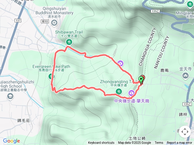 中央嶺、十八灣、擎天崗