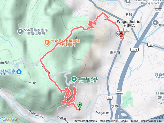 水碓景觀公園、龍鳳巖登山步道預覽圖