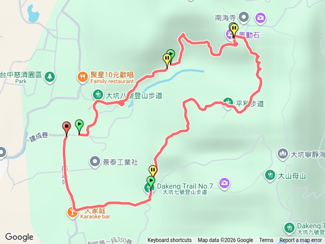 大坑六號七號步道o型預覽圖