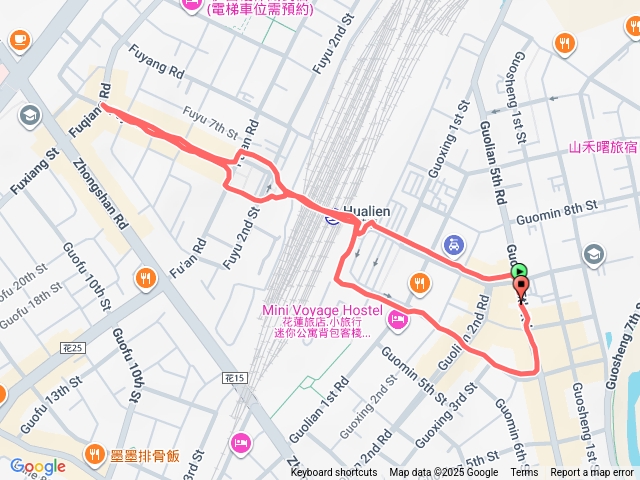 花蓮火車站Quemoy花蓮