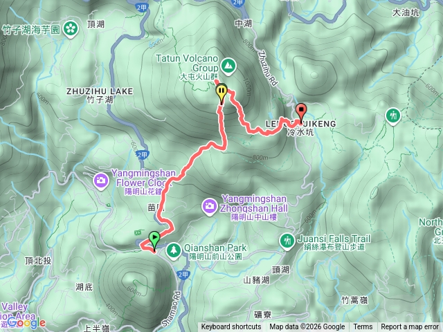 1150104-苗圃-七星山主峰-七星山東峰-冷水坑預覽圖