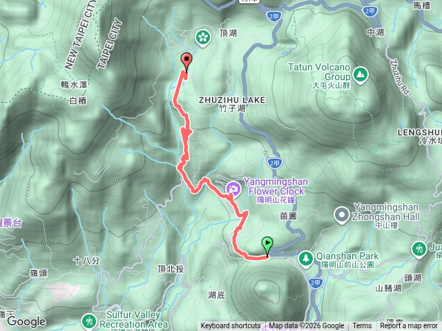 陽明山瀑布群草山吊橋猴崁圳預覽圖