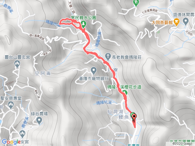 瑪西賞櫻步道+富民親水公園賞桐步道