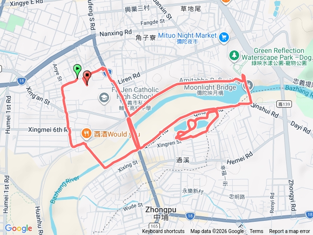 1948評定版嘉義八景4，鷺橋跨浪預覽圖