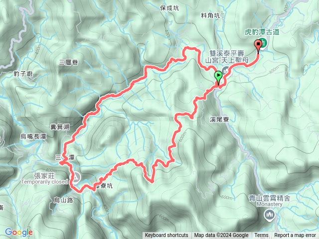 溪尾寮古道北勢溪古道預覽圖